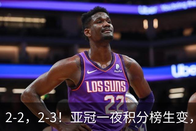 2-2，2-3！亚冠一夜积分榜生变，国安不败排第三，海港失利跌第八